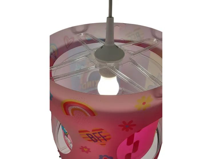 Draaibare hanglamp Paw Patrol, in hoogte verstelbaar