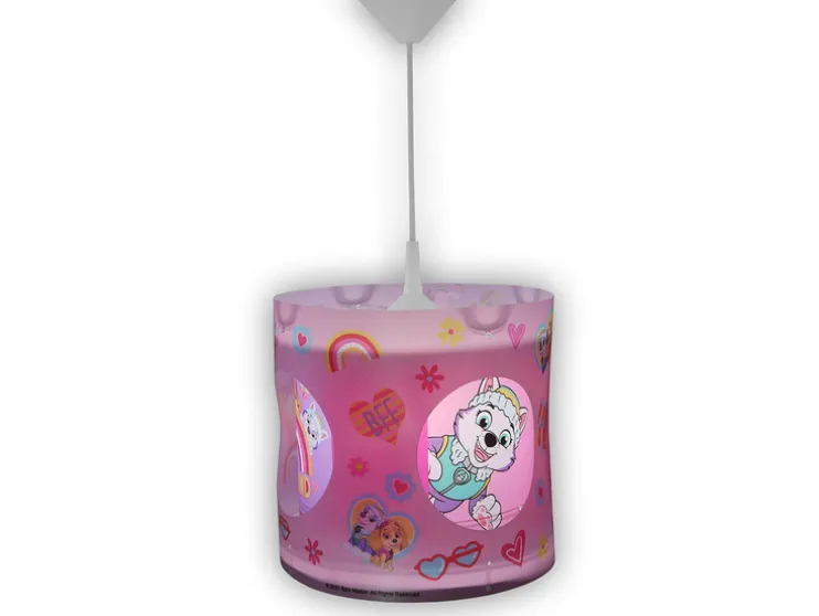 Draaibare hanglamp Paw Patrol, in hoogte verstelbaar