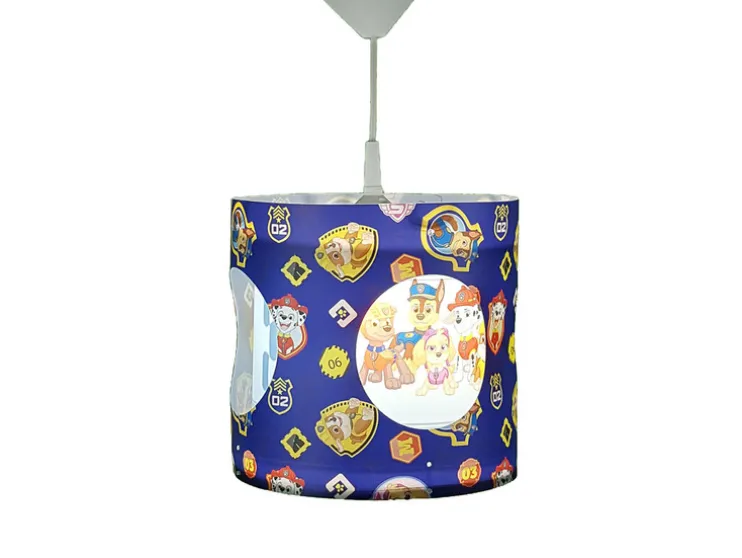Draaibare hanglamp Paw Patrol, in hoogte verstelbaar