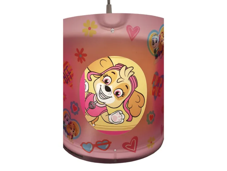 Draaibare hanglamp Paw Patrol, in hoogte verstelbaar
