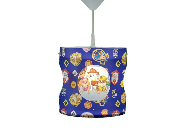 Draaibare hanglamp Paw Patrol, in hoogte verstelbaar
