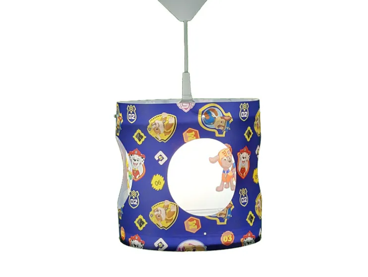 Draaibare hanglamp Paw Patrol, in hoogte verstelbaar
