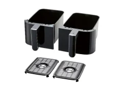 Dubbele airfryer 2x 4,4 L
