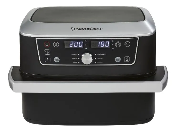 Dubbele hetelucht friteuse 11 L