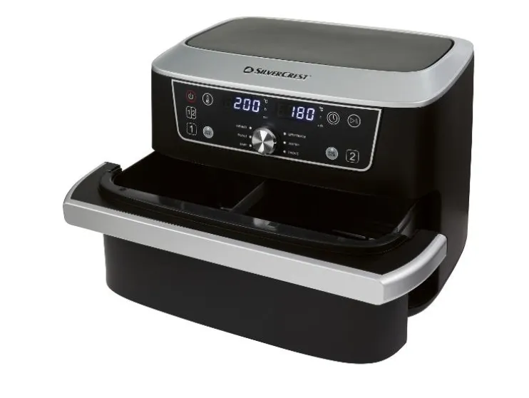 Dubbele hetelucht friteuse 11 L