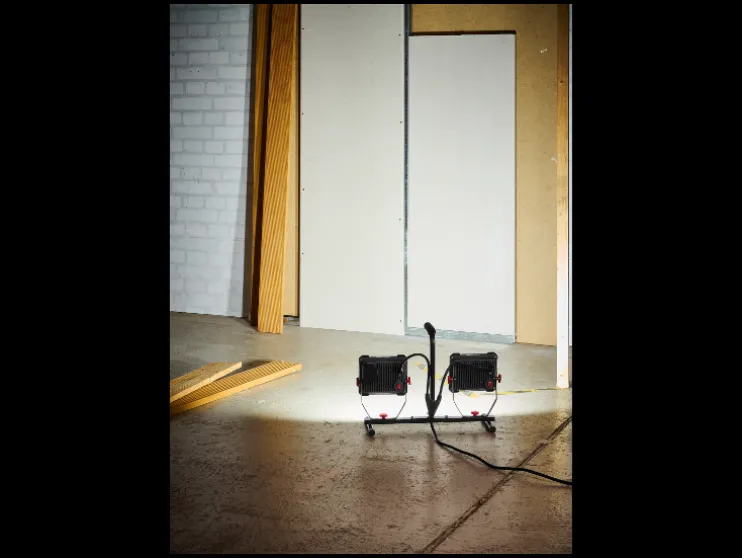 Dubbele LED-bouwlamp