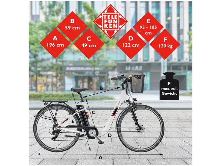 E-bike City RC822 multitalent 28"