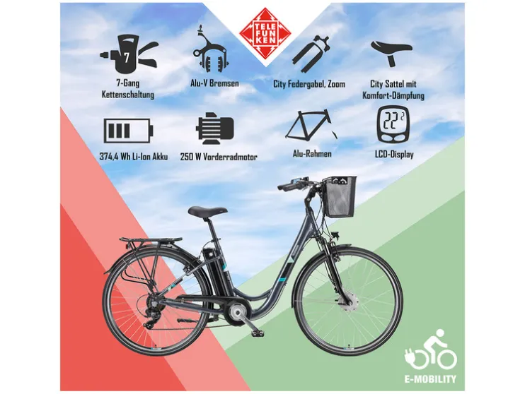 E-bike City RC822 multitalent 28"