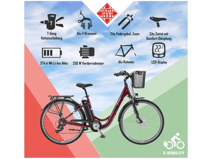 E-bike City RC822 multitalent 28"