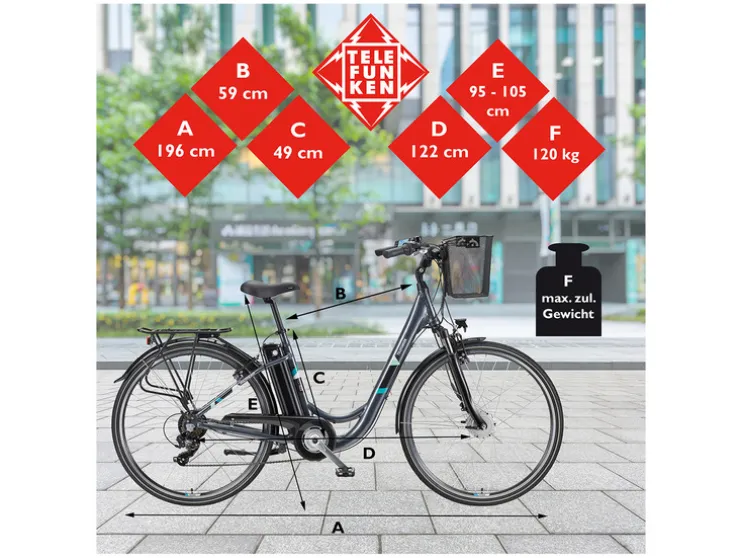 E-bike City RC822 multitalent 28"