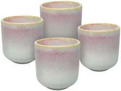 Espressokopje 13cl set van 4 aardewerk