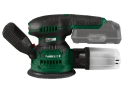 Excentrische accu-schuurmachine 20 V zonder accu en lader