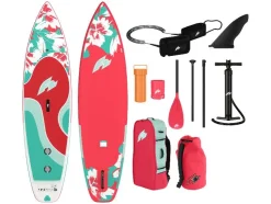 F2 Opblaasbaar SUP-board Exotic met pomp en peddel