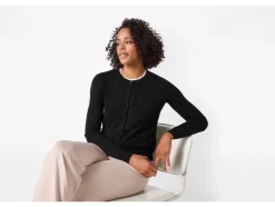 Fijngebreid dames vest