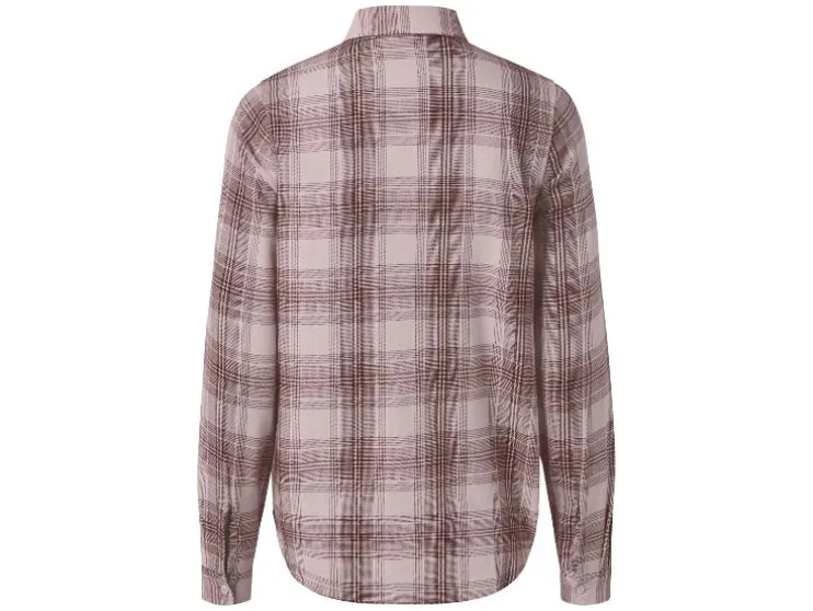 Flanellen dames blouse