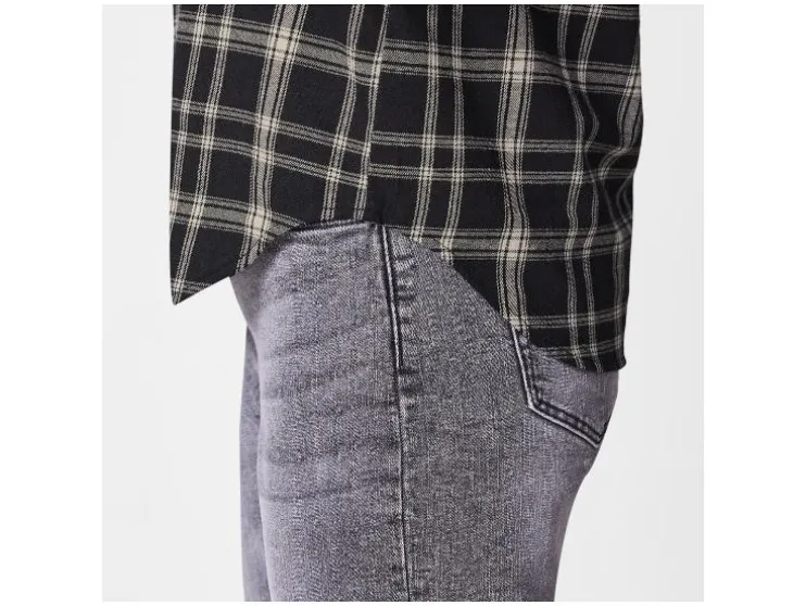 Flanellen dames blouse