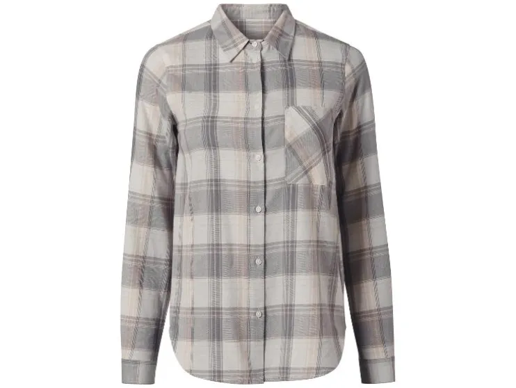 Flanellen dames blouse