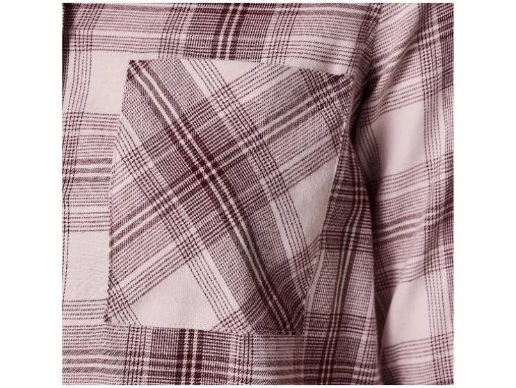 Flanellen dames blouse