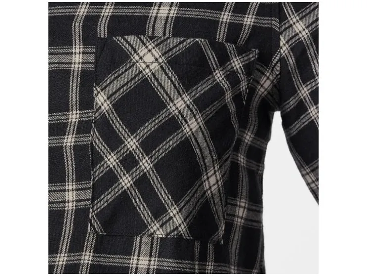 Flanellen dames blouse