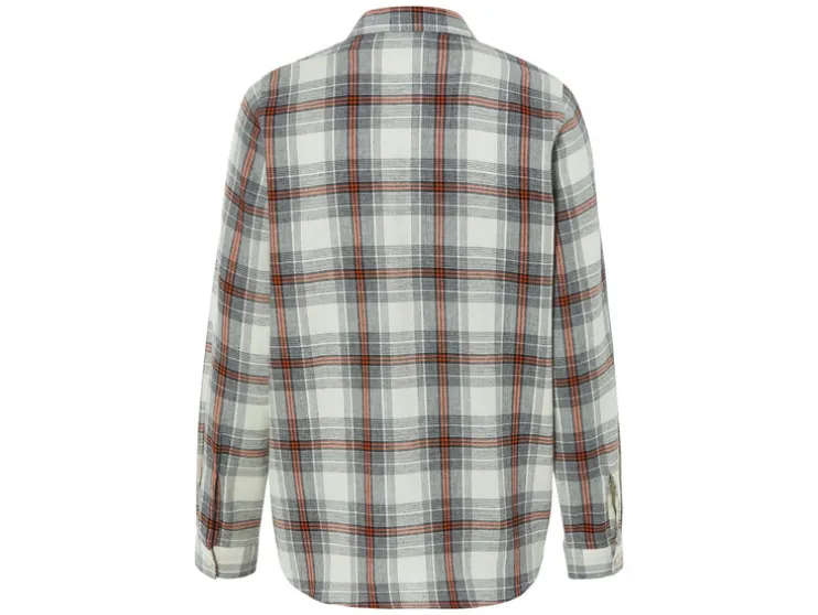 Flanellen dames blouse