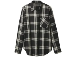 Flanellen dames blouse