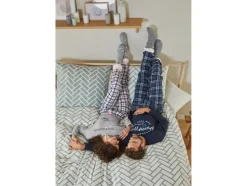 Flanellen dames pyjamabroek