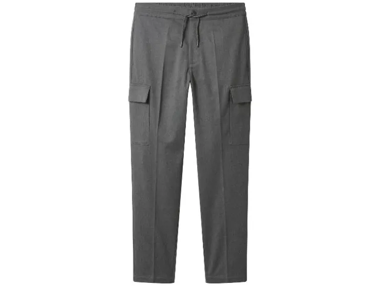 Flanellen heren cargobroek