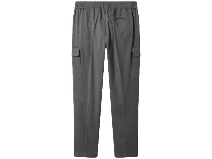 Flanellen heren cargobroek