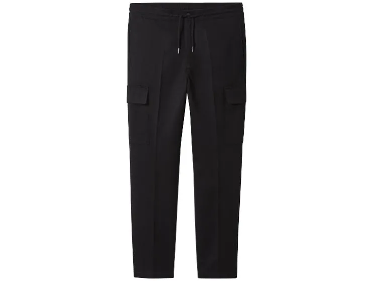 Flanellen heren cargobroek