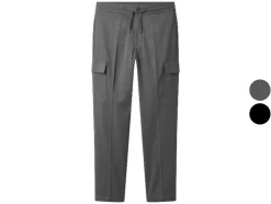 Flanellen heren cargobroek