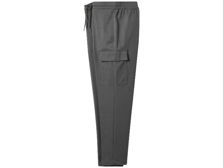 Flanellen heren cargobroek