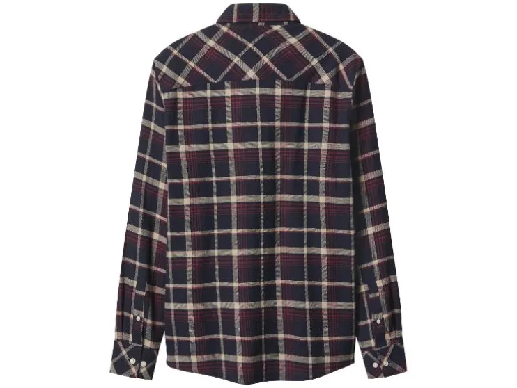 Flanellen heren overhemd