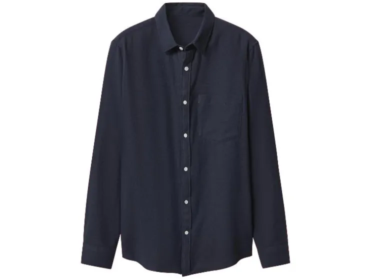 Flanellen heren overhemd