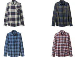 Flanellen heren overhemd