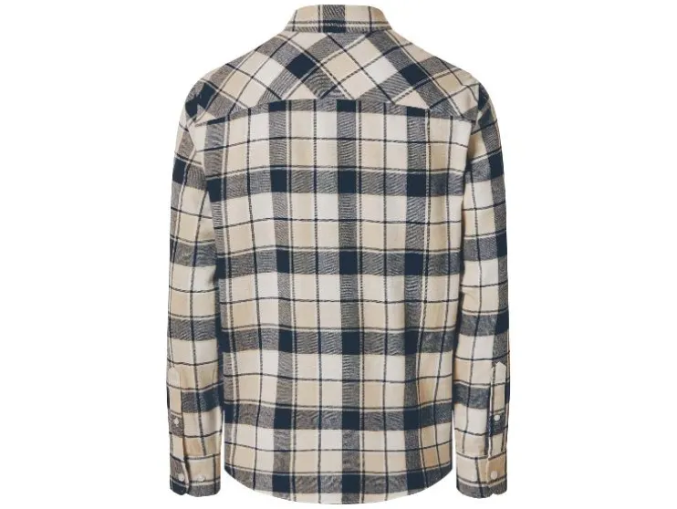 Flanellen heren overhemd