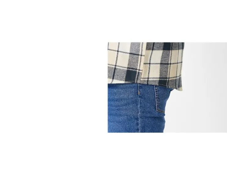 Flanellen heren overhemd