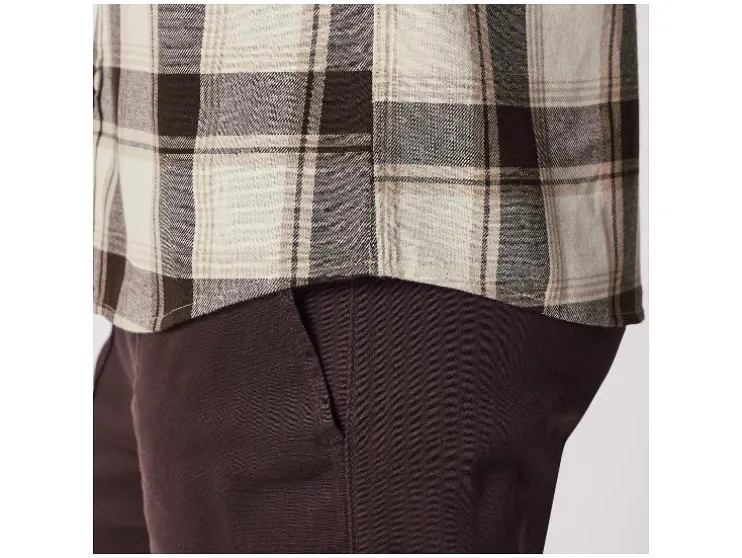 Flanellen heren overhemd