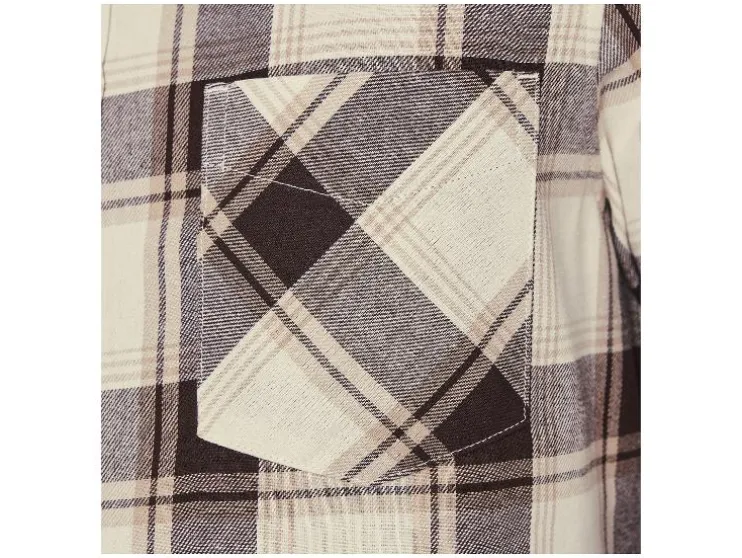 Flanellen heren overhemd