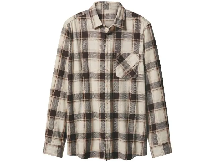 Flanellen heren overhemd