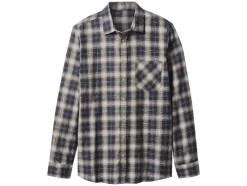 Flanellen heren overhemd