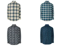Flanellen heren overhemd