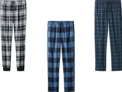 Flanellen heren pyjamabroek