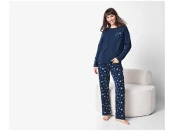 Fleece dames pyjama