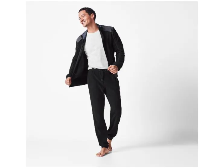 Fleece heren huispak