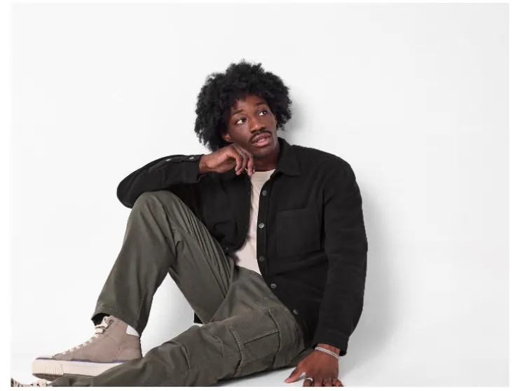 Fleece heren overhemd