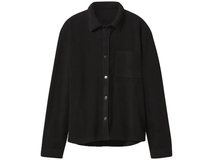 Fleece heren overhemd