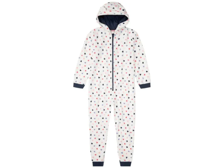 Fleece meisjes onesie