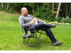 Freestyle Rocker XL™ Campingstoel met schommelfunctie en zijtafel