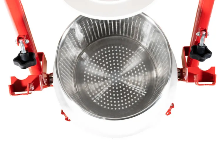 Güde fruitpers, 6, 12, 18 of 30 liter, mechanisch, met stalen spindel