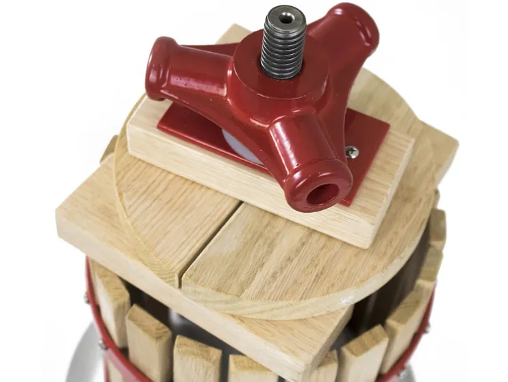 Güde fruitpers, 6, 12, 18 of 30 liter, mechanisch, met stalen spindel